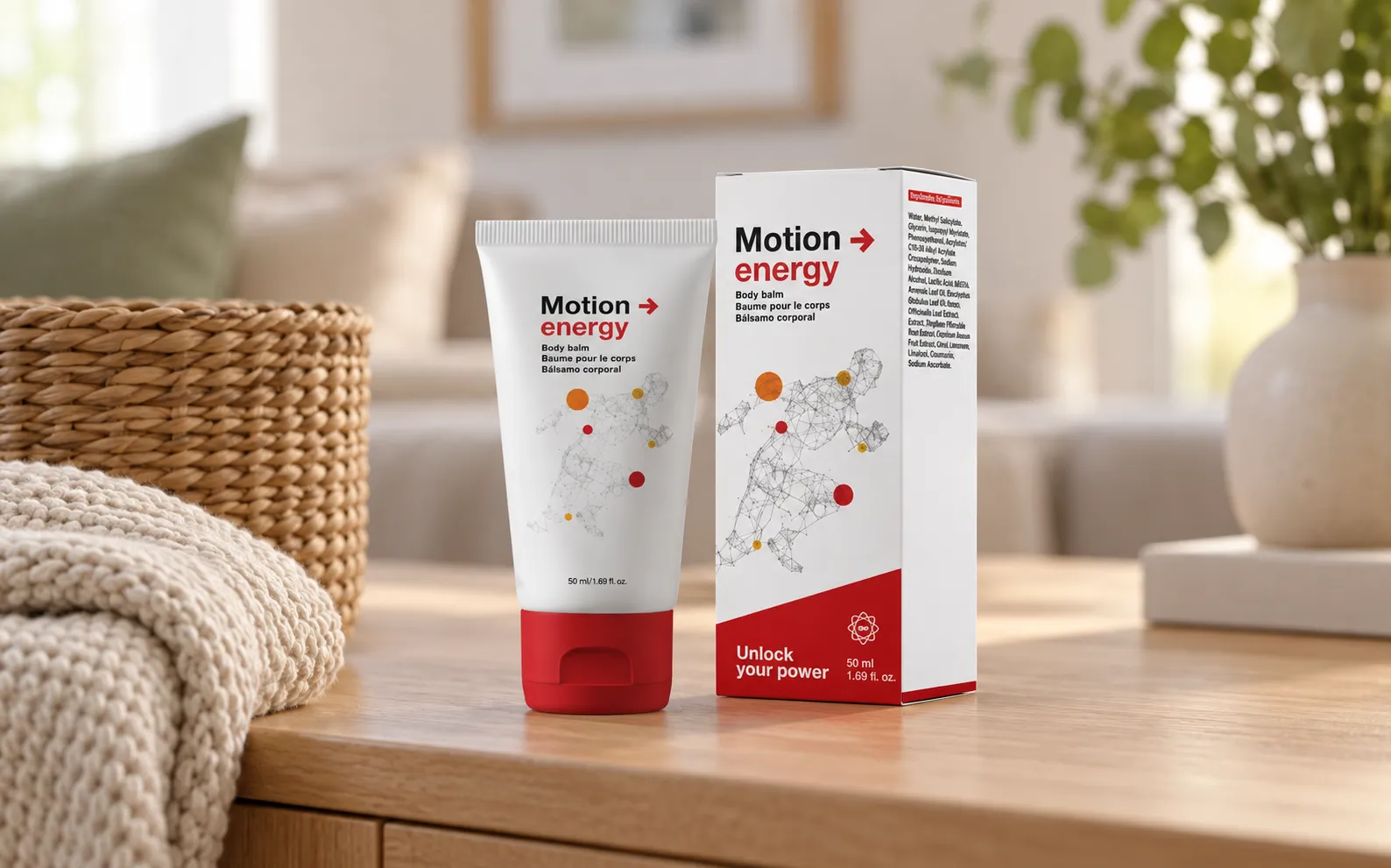 Motion Energy — the package in everyday use