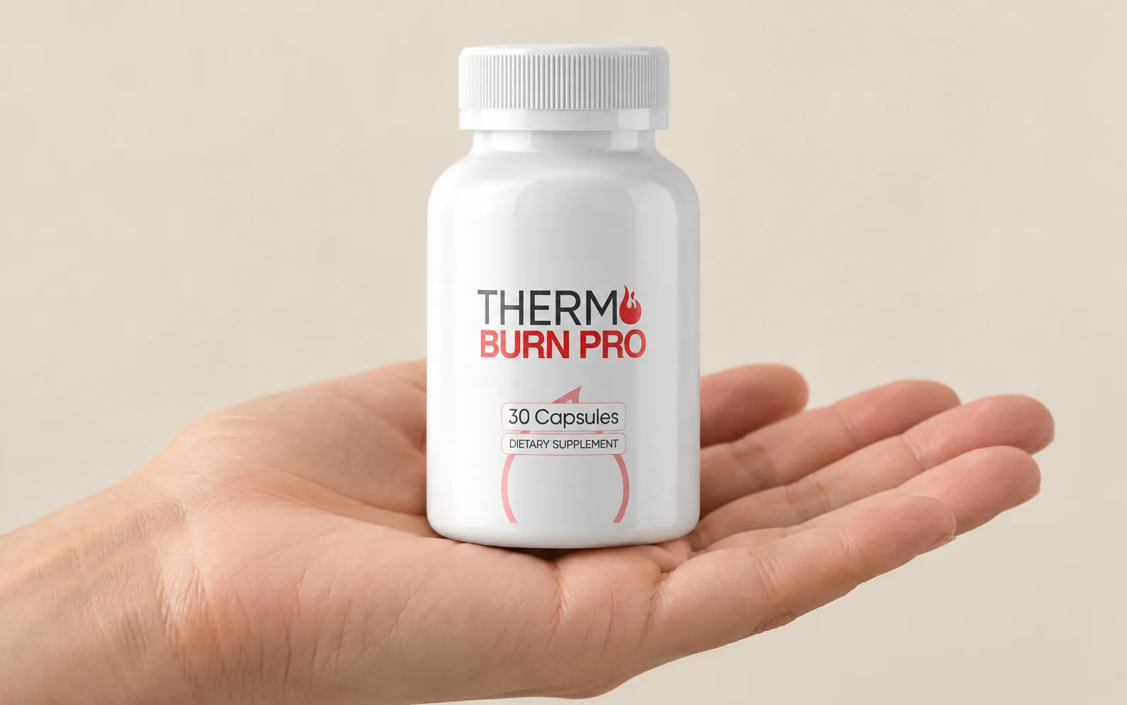 Thermo Burn Pro — the package held in a hand
