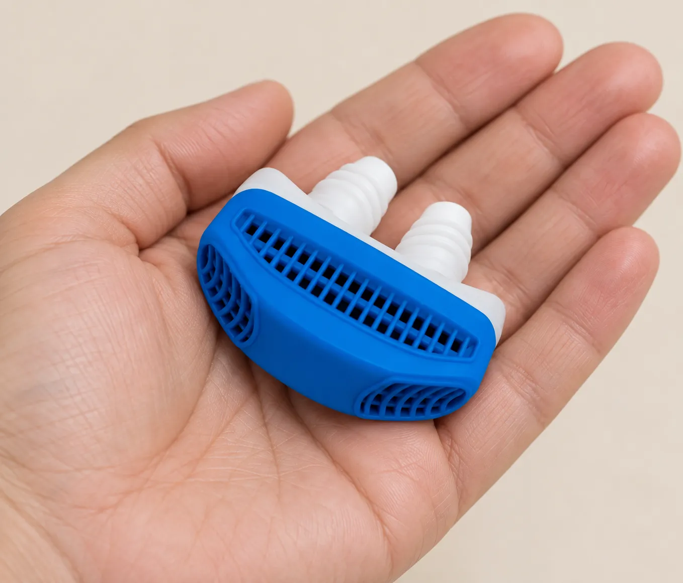 Aerflow — the package held in a hand