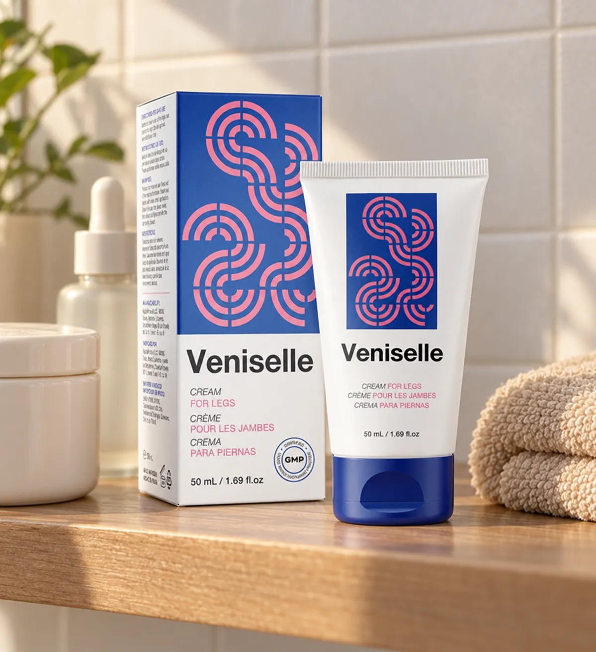 Veniselle — the package in everyday use